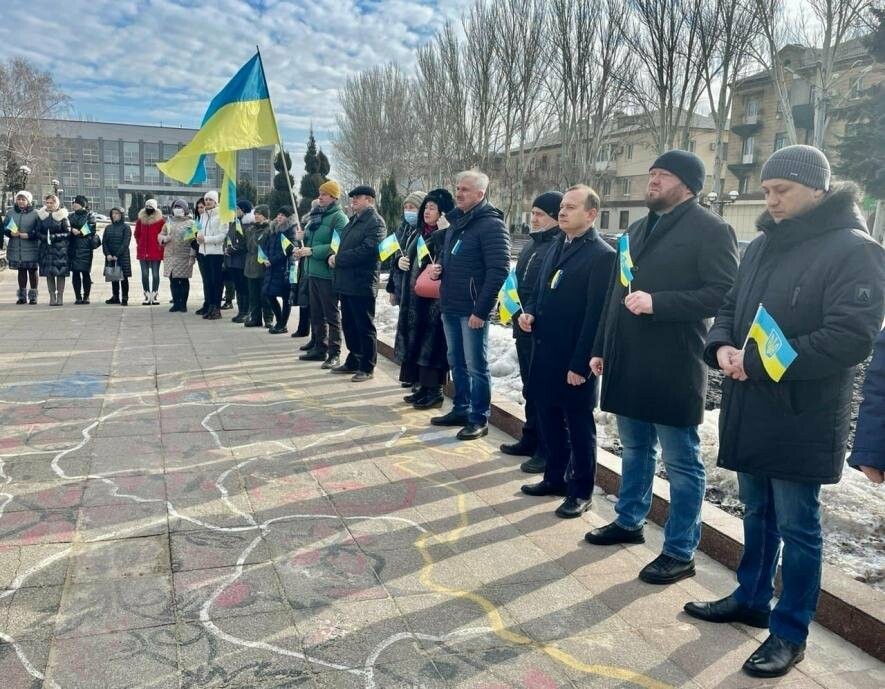 Рік тому у Покровську пройшов флешмоб Єднання