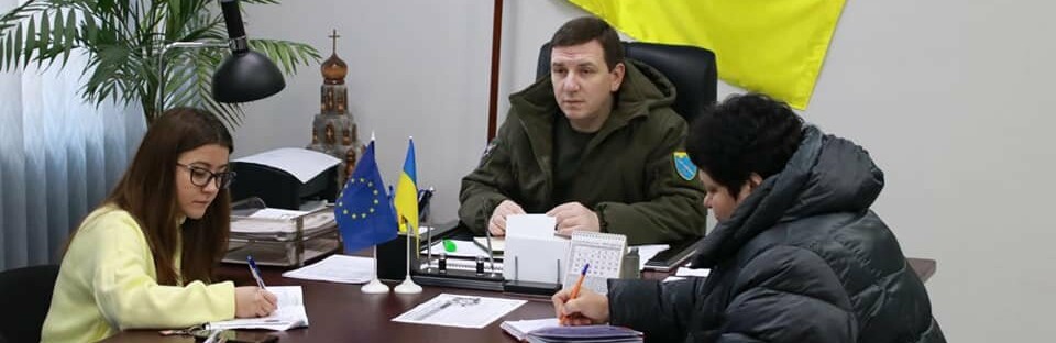 Начальник Мирноградської МВА Юрій Ключка провів особистий прийом громадян