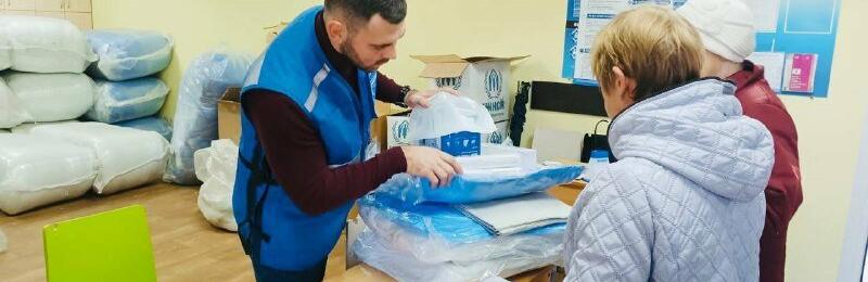 ВПО та певні категорії населення Покровської громади отримали непродовольчі набори від гуманітарної місії 