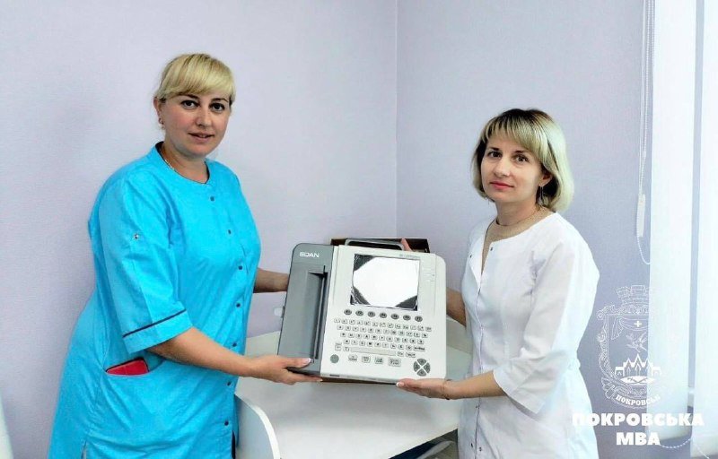 Благодійний фонд «Пацієнти України» забезпечує медичні заклади Покровська сучасним обладнанням
