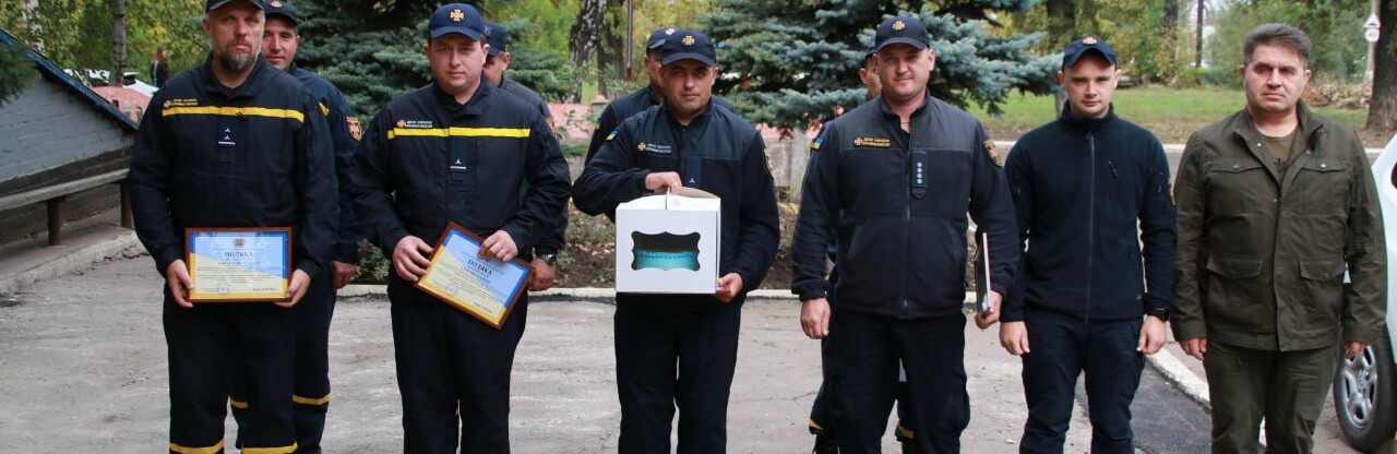 Приклад відданості обов’язку та людям: рятувальників Мирнограда привітали з професійним святом