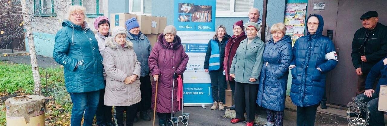 Мешканці Покровської громади отримали 1407 гуманітарних наборів від благодійників