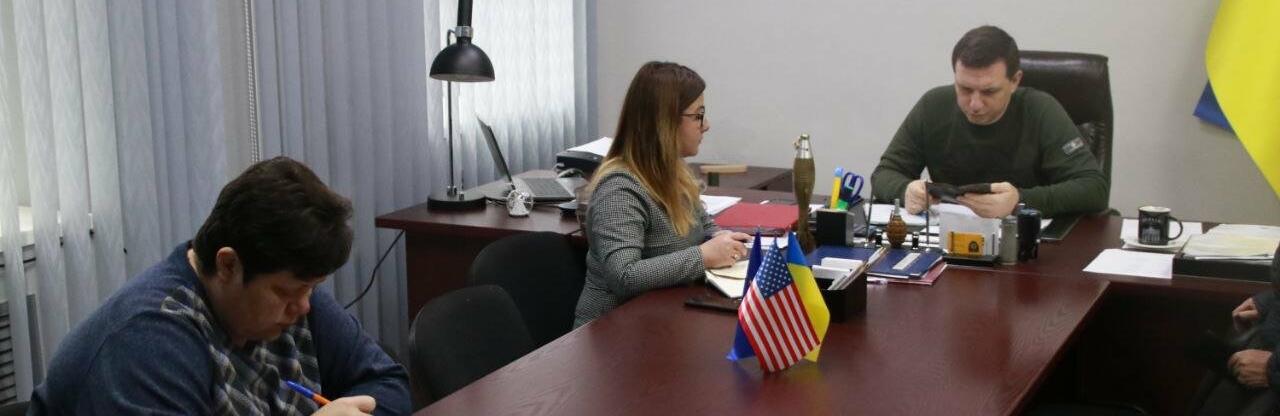 Начальний Мирноградської МВА Юрій Ключка провів особистий прийом громадян