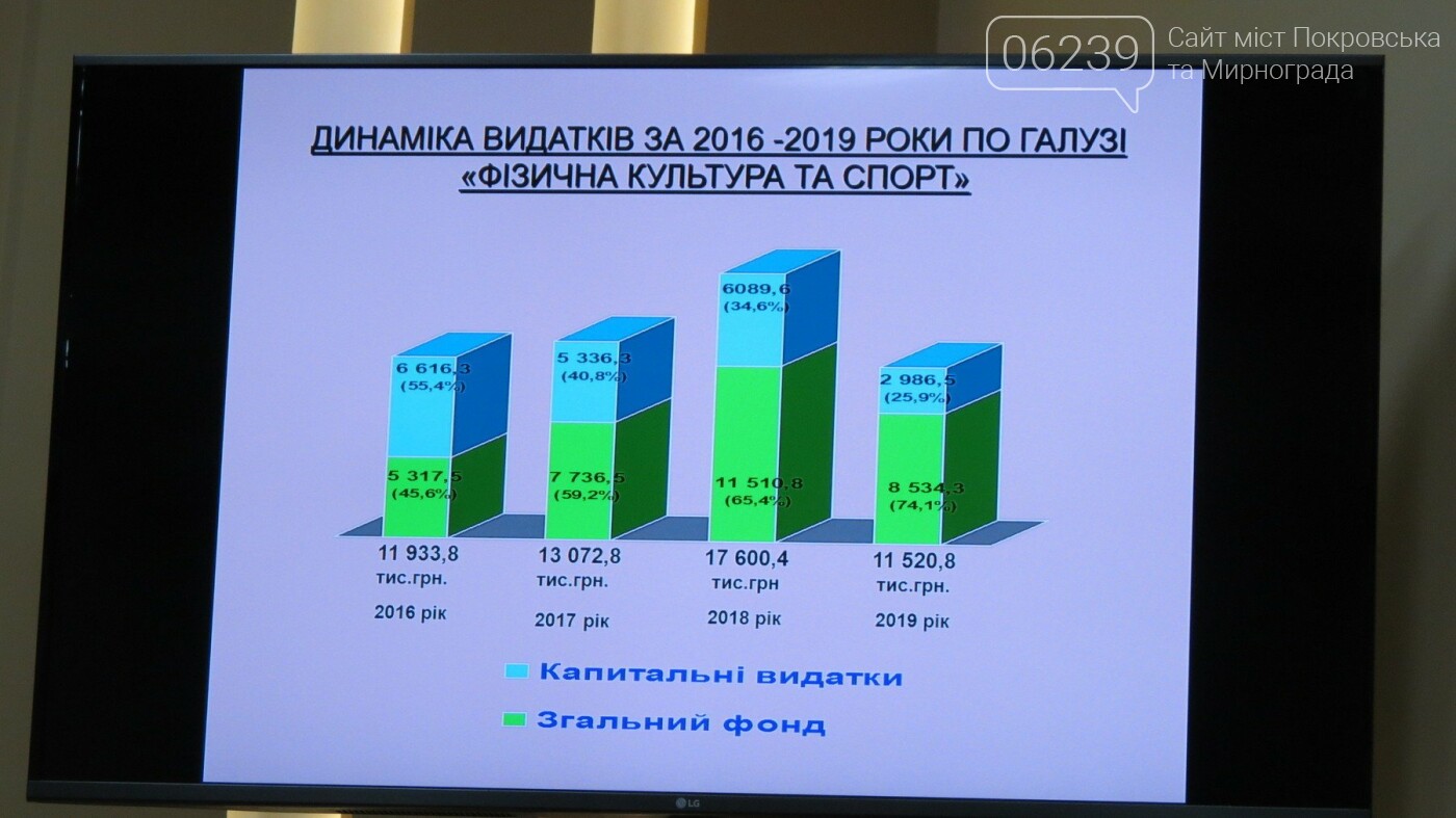 Бюджет Покровска-2019: капитальный ремонт ДЮСШ и СК "Факел..., фото-2 Бюджет Покровска-2019: капитальный ремонт ДЮСШ и СК "Факел", а также покупка нового ринга, фото-2