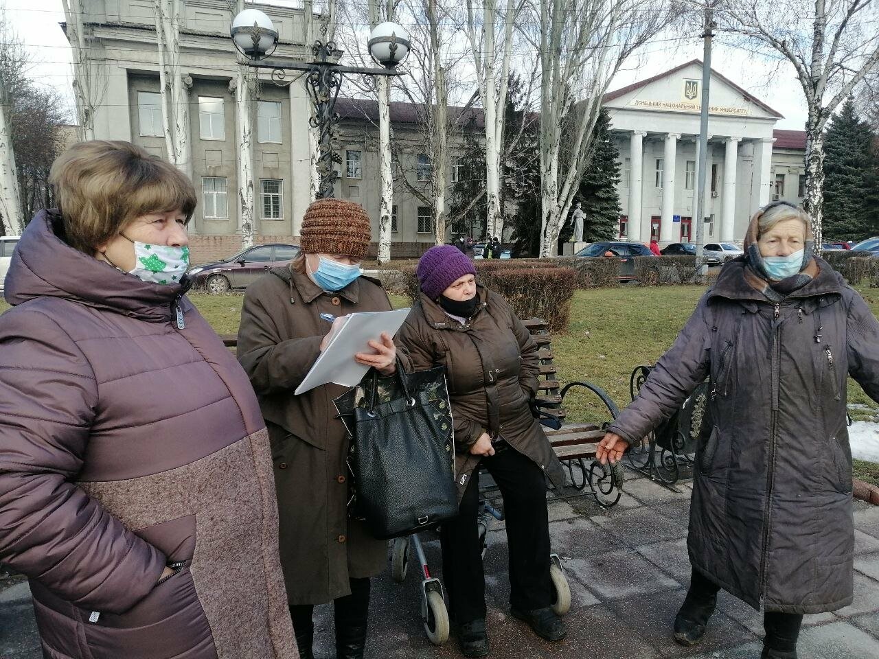 В Покровске прошел очередной митинг против повышения тарифов на коммунальные услуги, фото-13