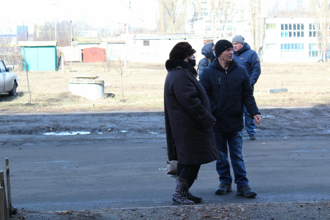 При содействии Андрея Аксенова в Покровске началась замена аварийных козырьков, фото-4