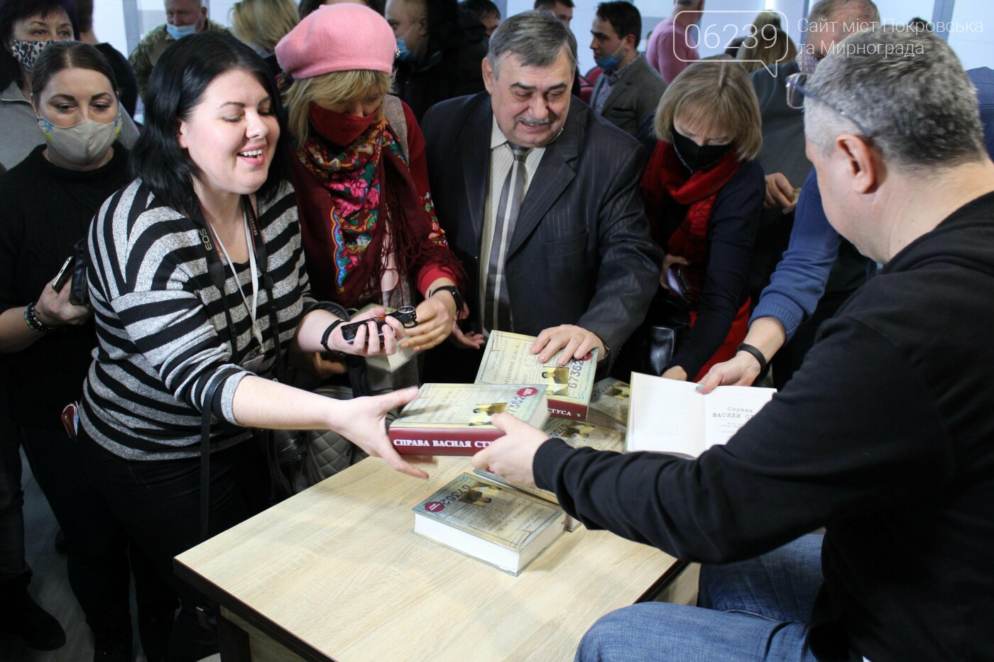 У Покровську відбулася презентація книги Вахтанга Кіпіані "Справа Василя Стуса", фото-13