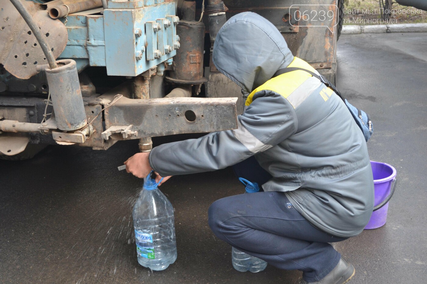 В Покровске осуществляется подвоз технической воды (ФОТО), фото-10