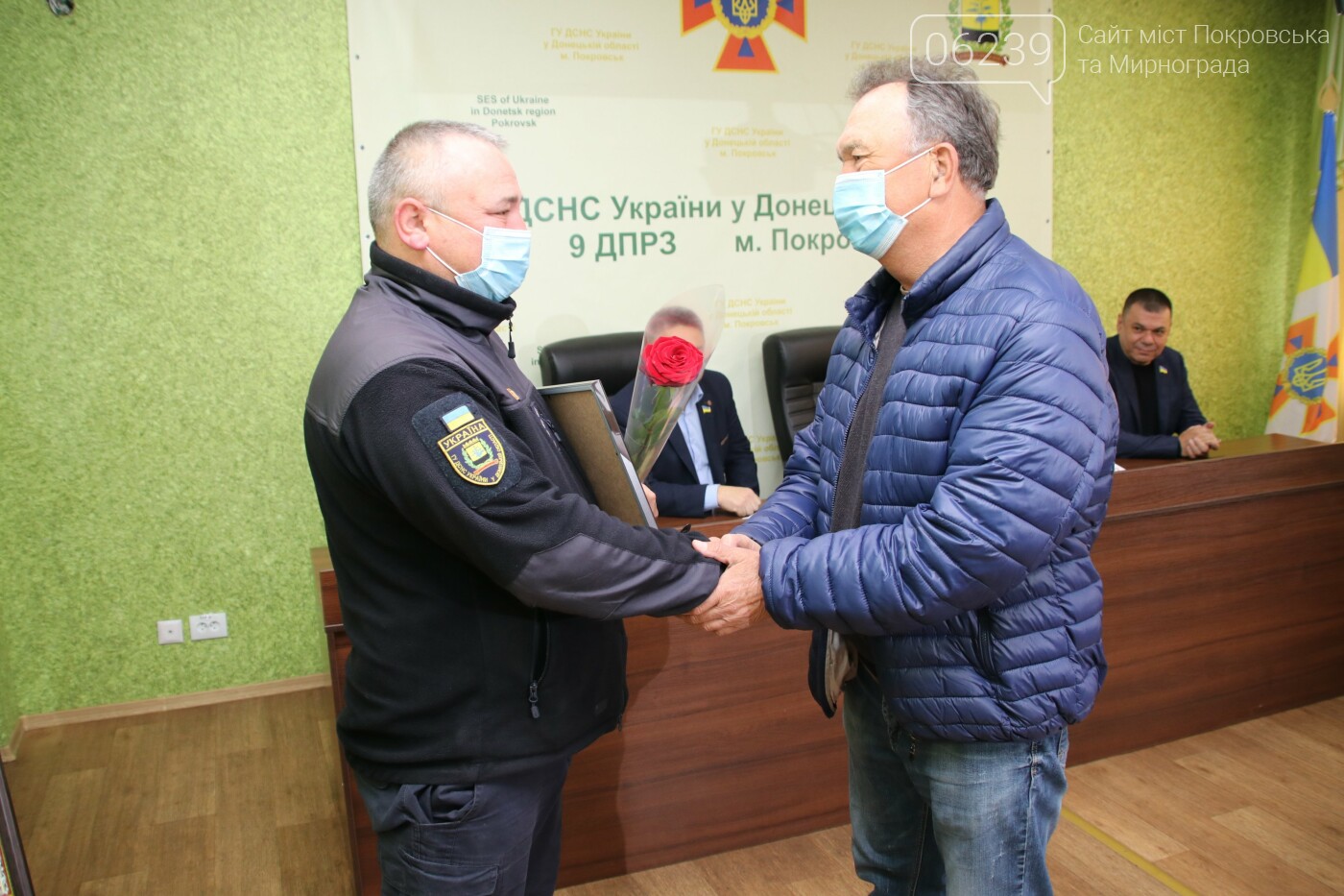 В Покровске спасателей поздравили с днём пожарной охраны , фото-4