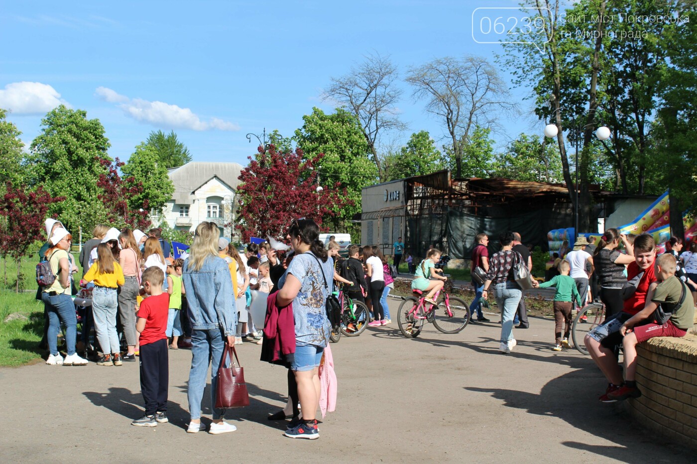 В Покровске в парке Динасового завода отметили День Европы (ФОТООТЧЕТ), фото-16