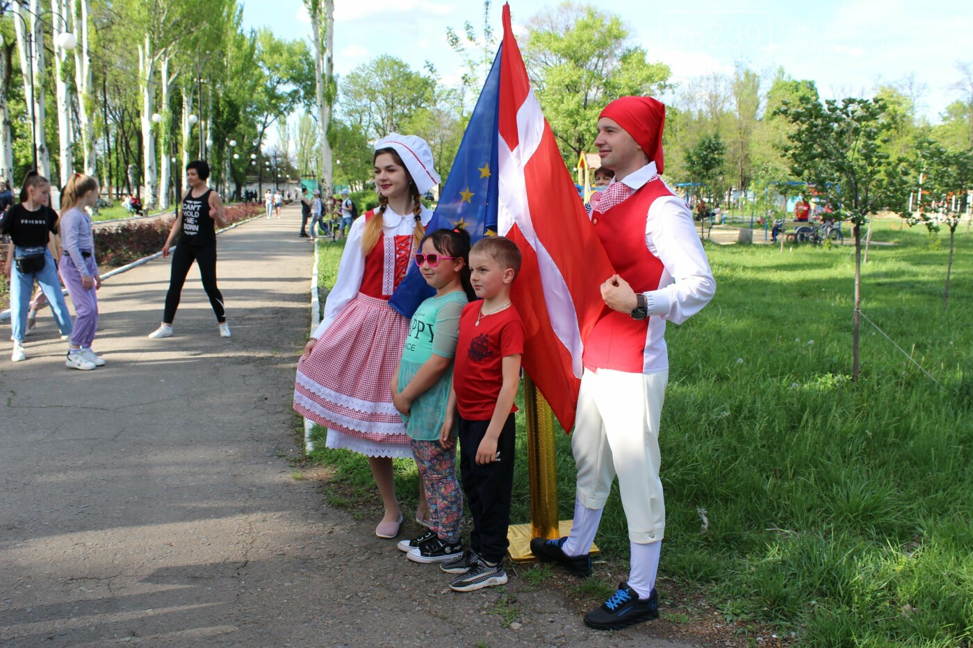 В Покровске в парке Динасового завода отметили День Европы (ФОТООТЧЕТ), фото-17