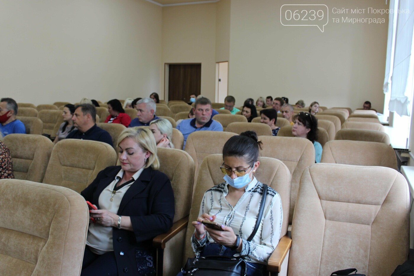 На аппаратном совещании горсовета обсудили вопрос вакцинации покровчан, фото-1