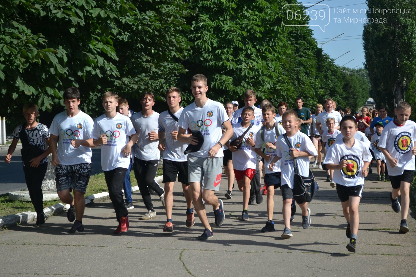 Массовый забег и 30-ти метровый флаг Украины: в Мирнограде отметили День Конституции, фото-13