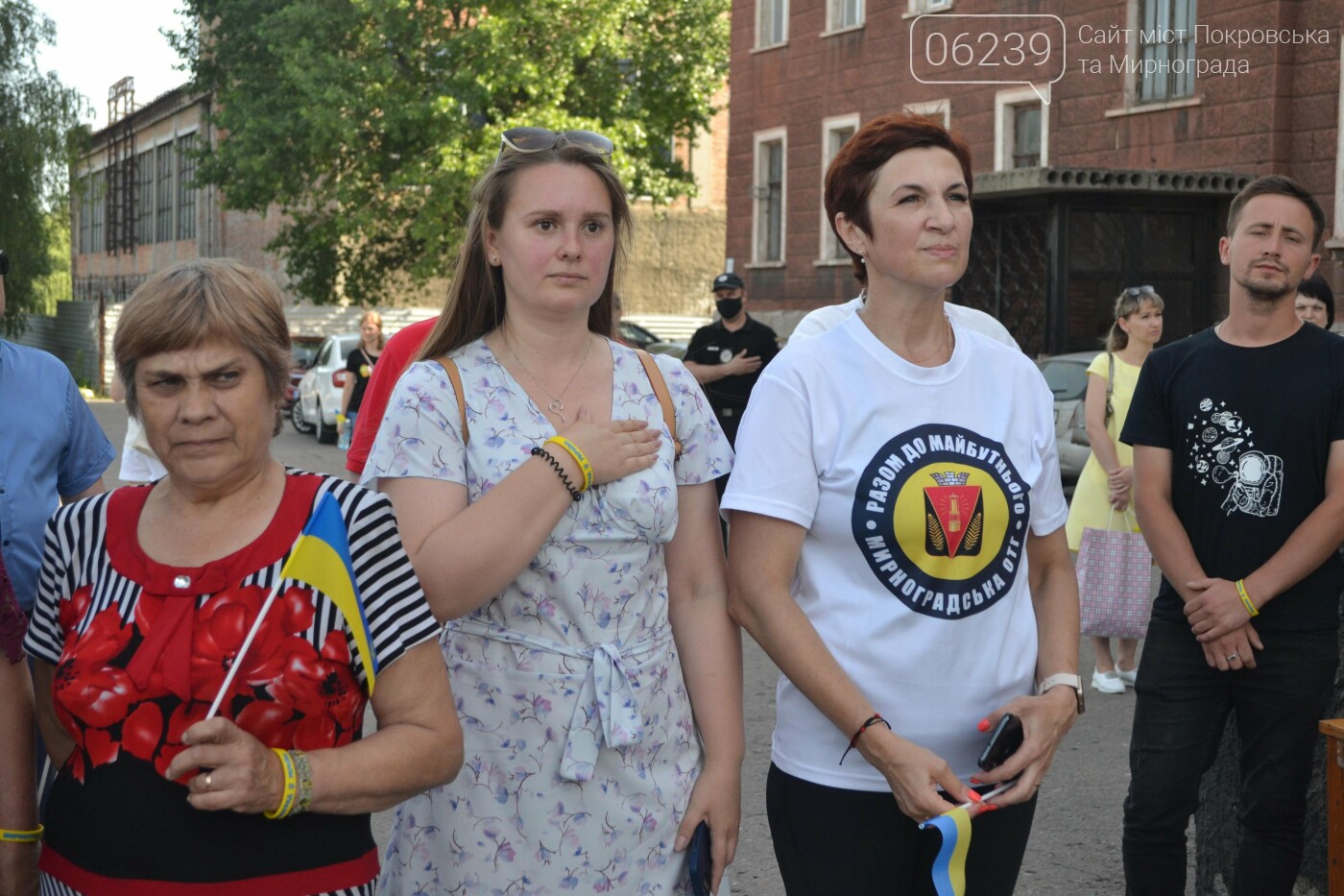 Массовый забег и 30-ти метровый флаг Украины: в Мирнограде отметили День Конституции, фото-21