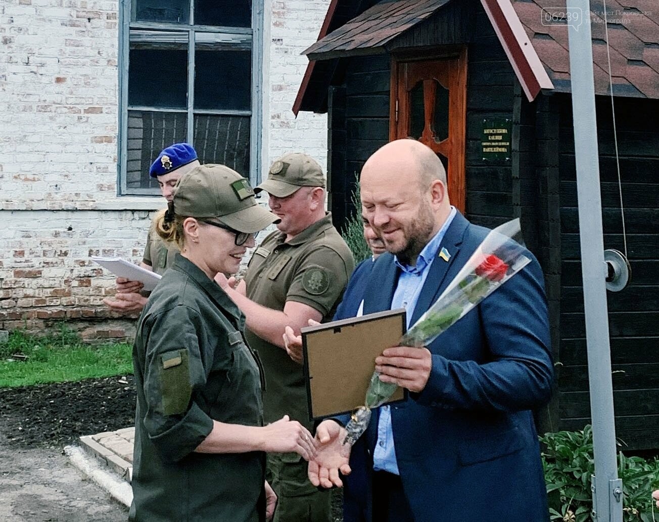 В Покровске поздравили военнослужащих Национальной Гвардии, фото-4