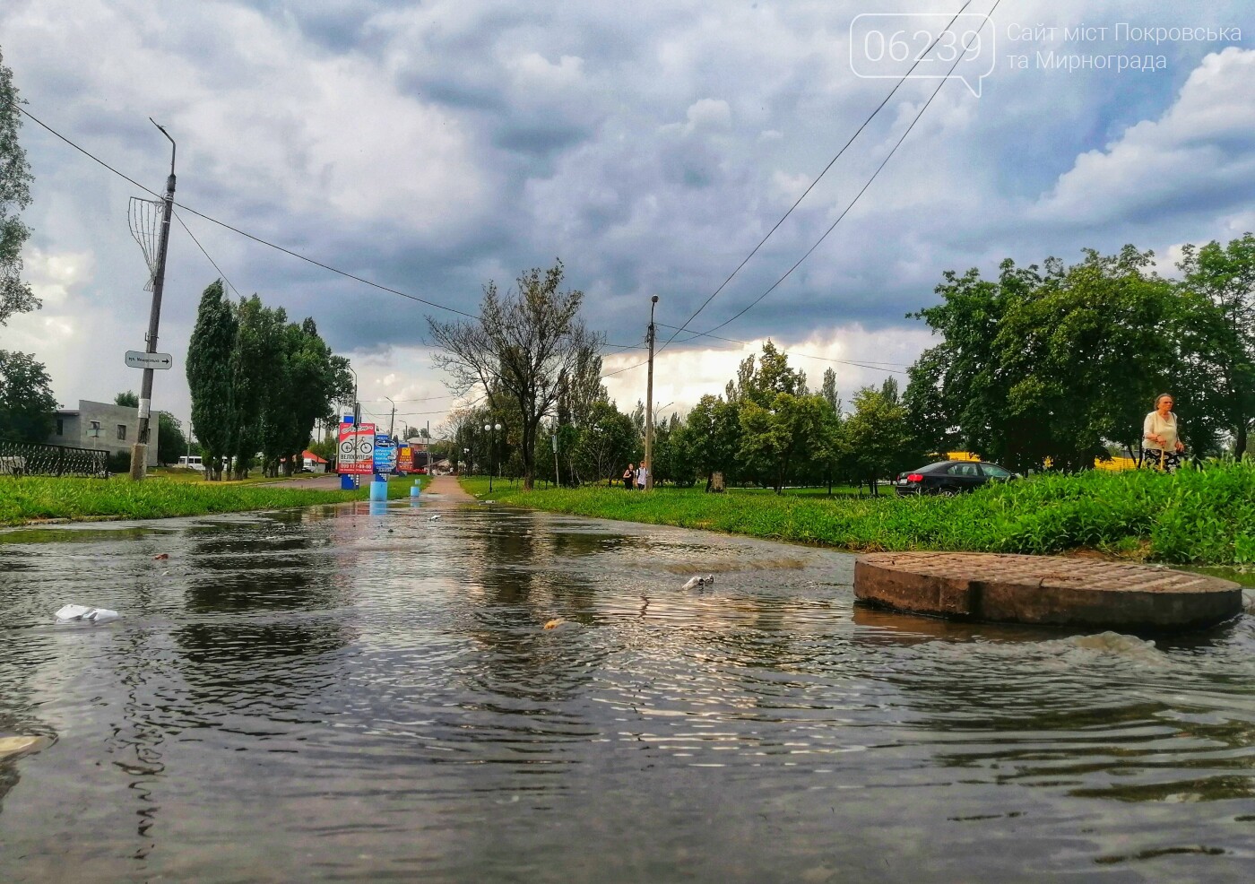 В Покровске на "Южном" произошла очередная авария на канализационном коллекторе (ФОТО), фото-2
