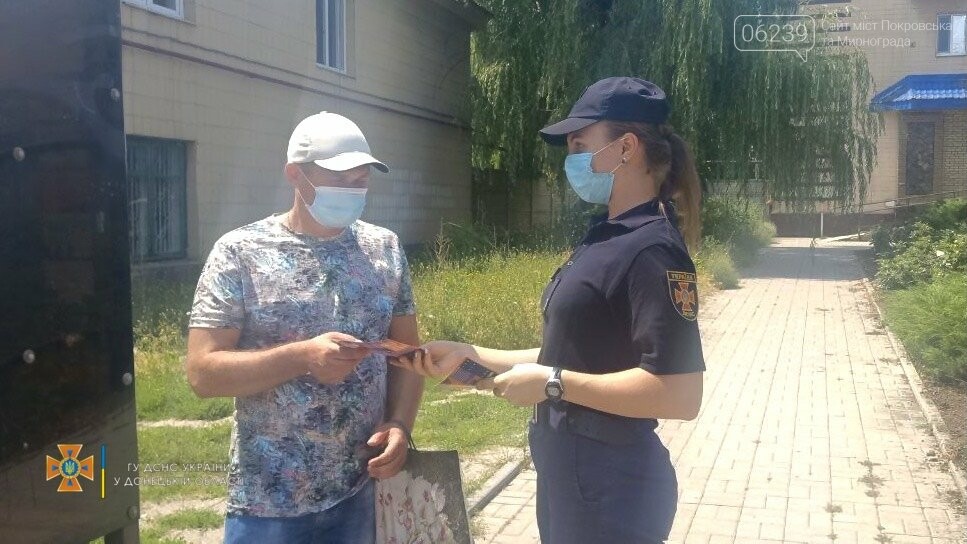 Мирноградські рятувальники провели профілактичну роботу з питань пожежної безпеки , фото-3
