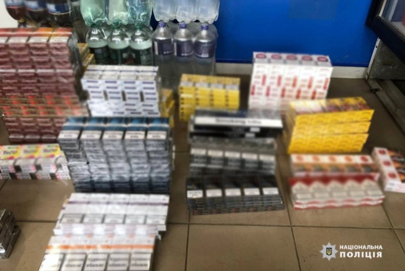 У Мирнограді вилучили 837 пачок цигарок без марок акцизного збору на суму понад 20 тисяч гривень