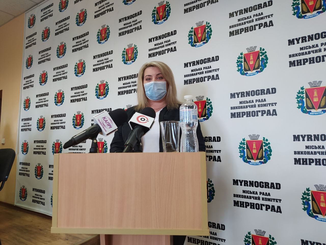 В Мирнограде установят бетонные полусферы для ограничения движения транспорта 