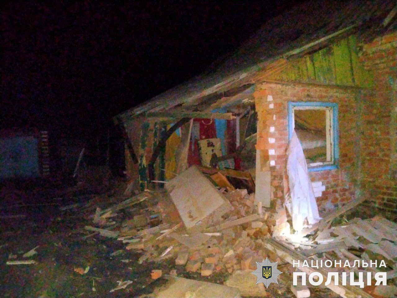 Поліцейські Донеччини зафіксували наслідки 24 російських обстрілів: ворог бив ракетами й «шахедами»