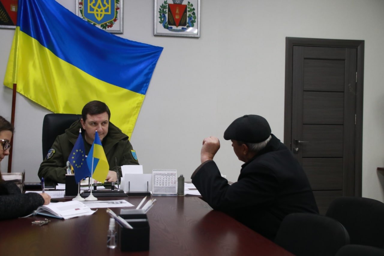 Голова Мирноградської МВА Юрій Ключка провів особистий прийом громадян