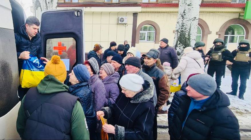 У Покровську представникам міської ради ветеранів була надана гуманітарна допомога 