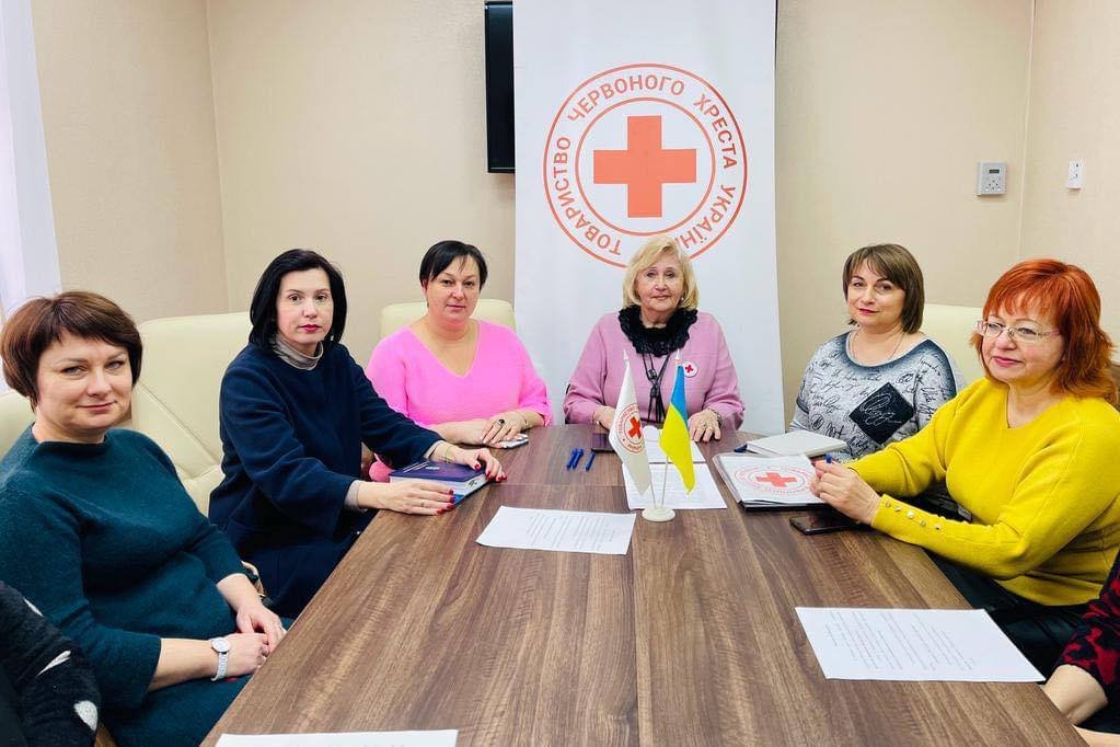 У Покровській міськрайонній організації Товариства Червоного Хреста України відбулося засідання Правління 