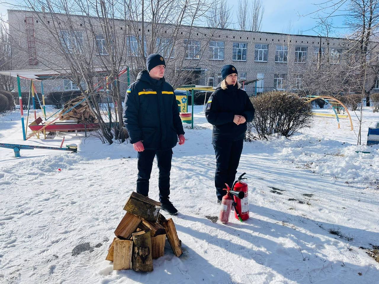 У Покровську тривають навчання з пожежної безпеки