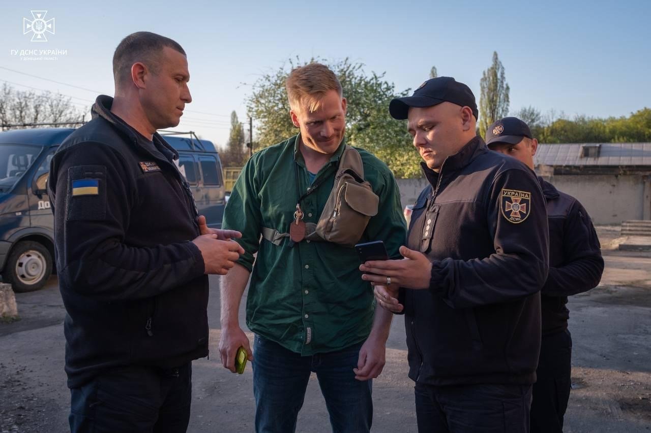 Волонтер з Німеччини став вогнеборцем одного з підрозділів ДСНС на Донеччині