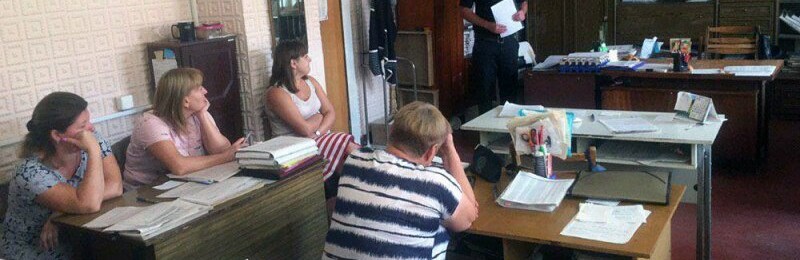 У Мирнограді дільничний офіцер поліції звітував перед населенням У Мирнограді дільничний офіцер поліції звітував перед населенням