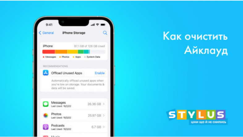 Как почистить виртуальное хранилище Айклауд - Бізнес новини Покровська ...