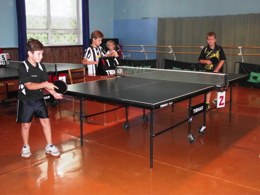 Воспитанники ДЮСШ Красноармейска отметили День независимости Украины игрой в теннис (фото) - фото 1